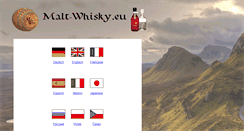 Desktop Screenshot of malt-whisky.eu